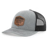 Slate Leather Patch Hat
