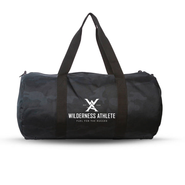 Black camo cheap duffle bag