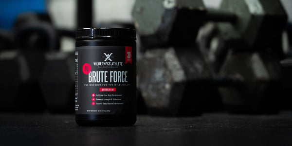 Wilderness Athlete - Brute Force Pre-Workout | Best Pre Workout Powder for  Women & Men - Preworkout Drink Supplements with Natural Caffeine - Workout