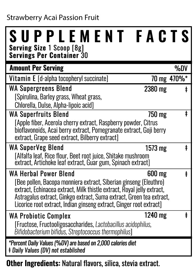 Supplement facts 3