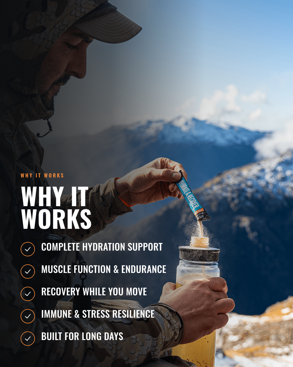 Hydrate & Recover® Packets