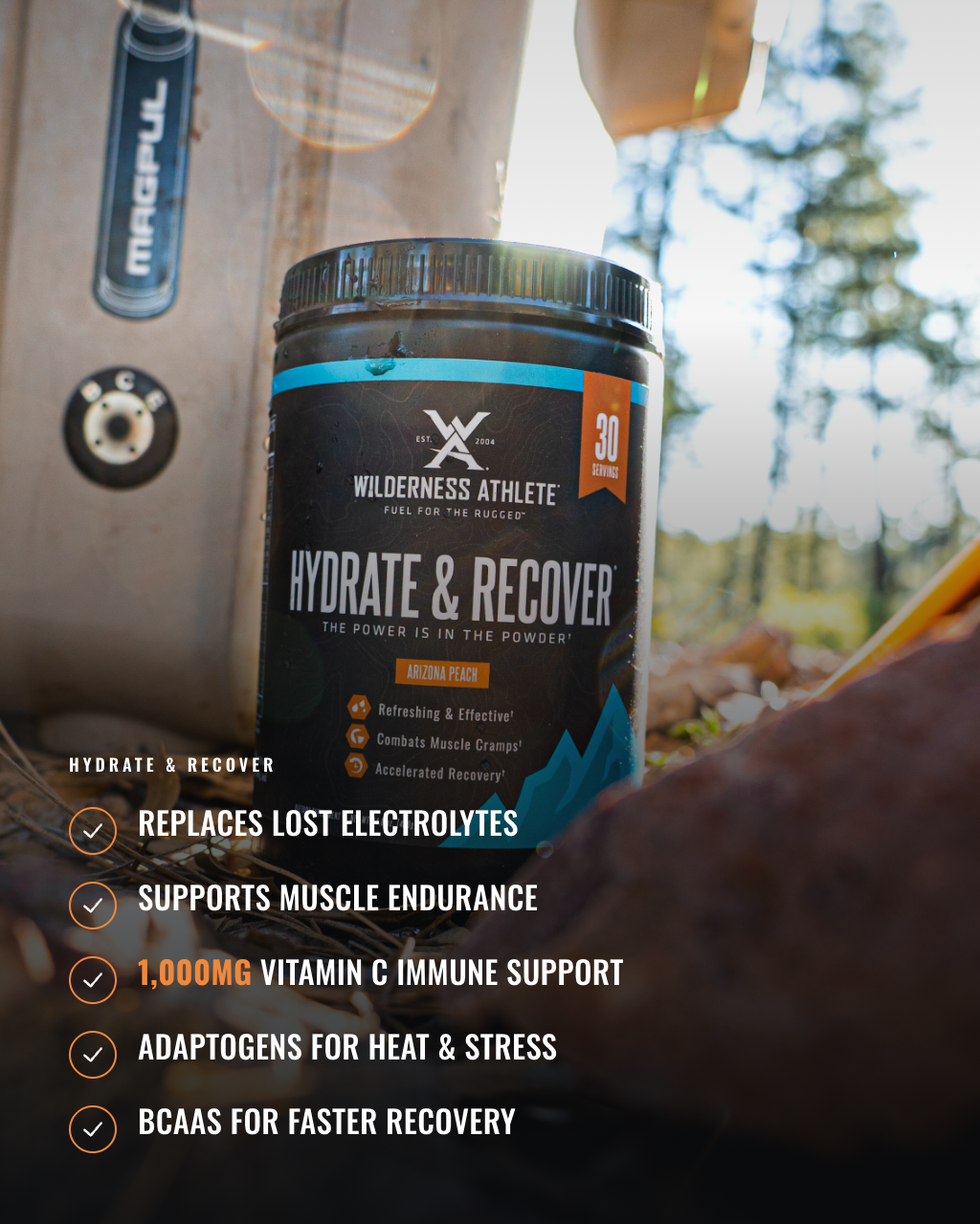 Hydrate & Recover® Tub