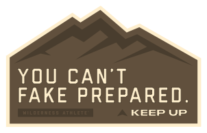 You Can't Fake Prepared Sticker