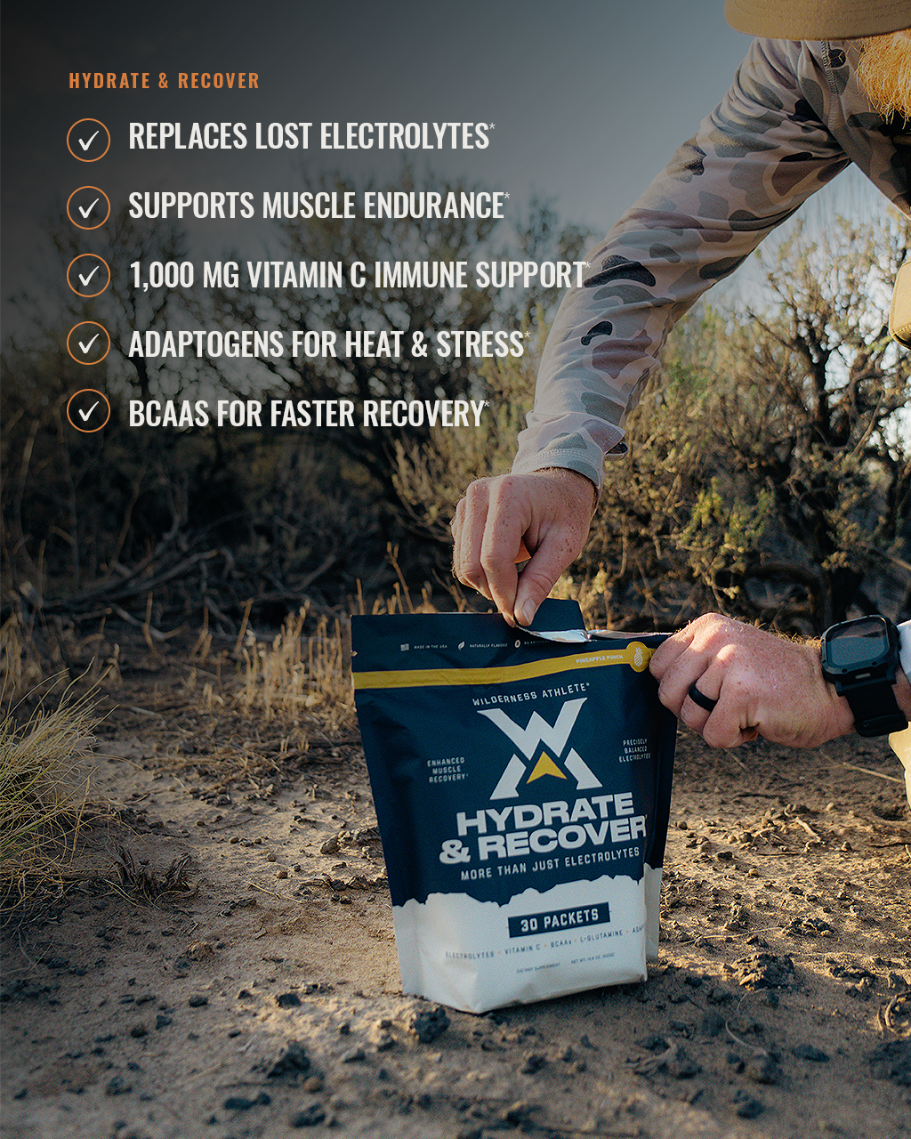 Hydrate & Recover® Packets