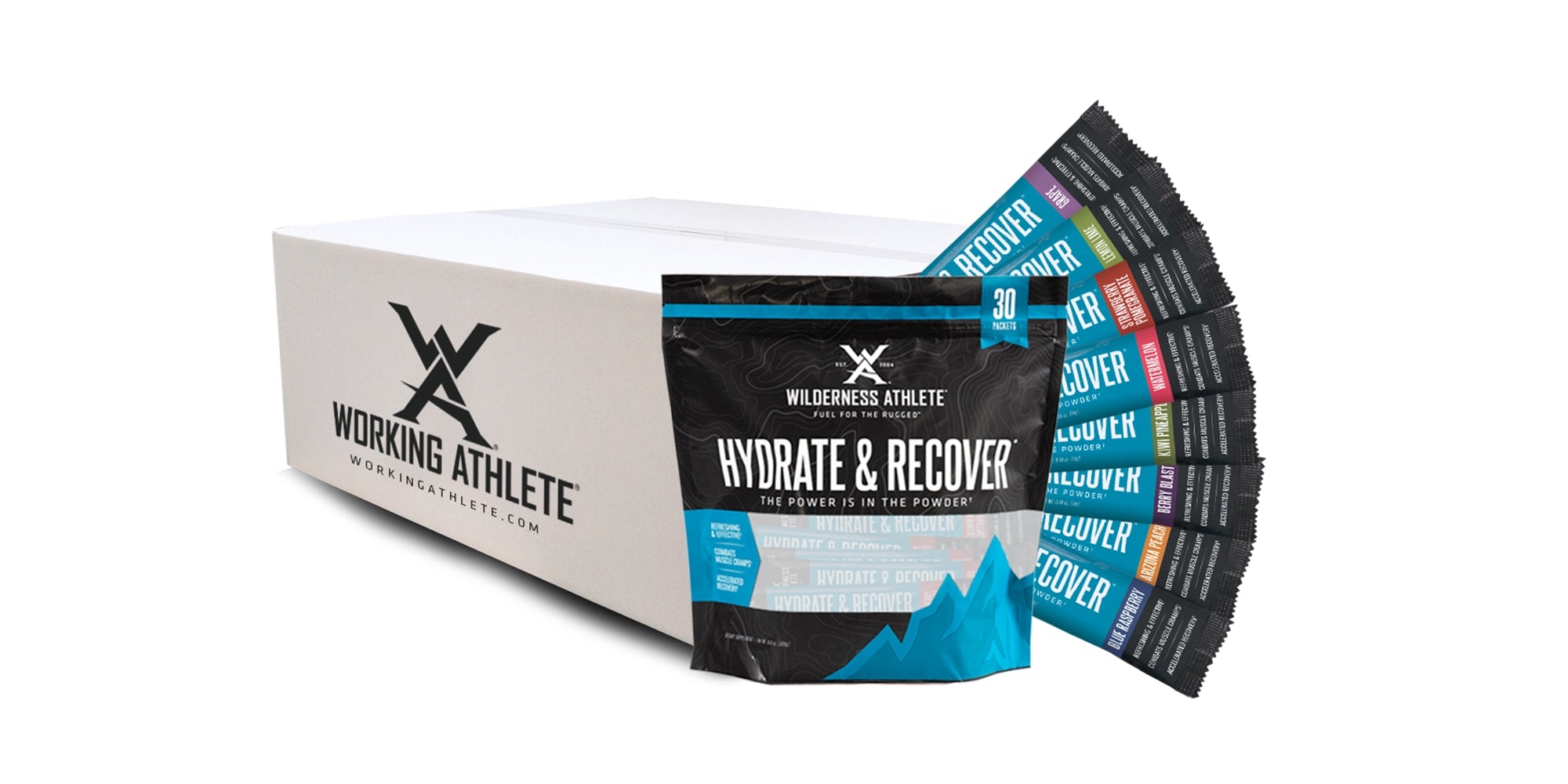 Hydrate & Recover Packets Case (600 Servings)